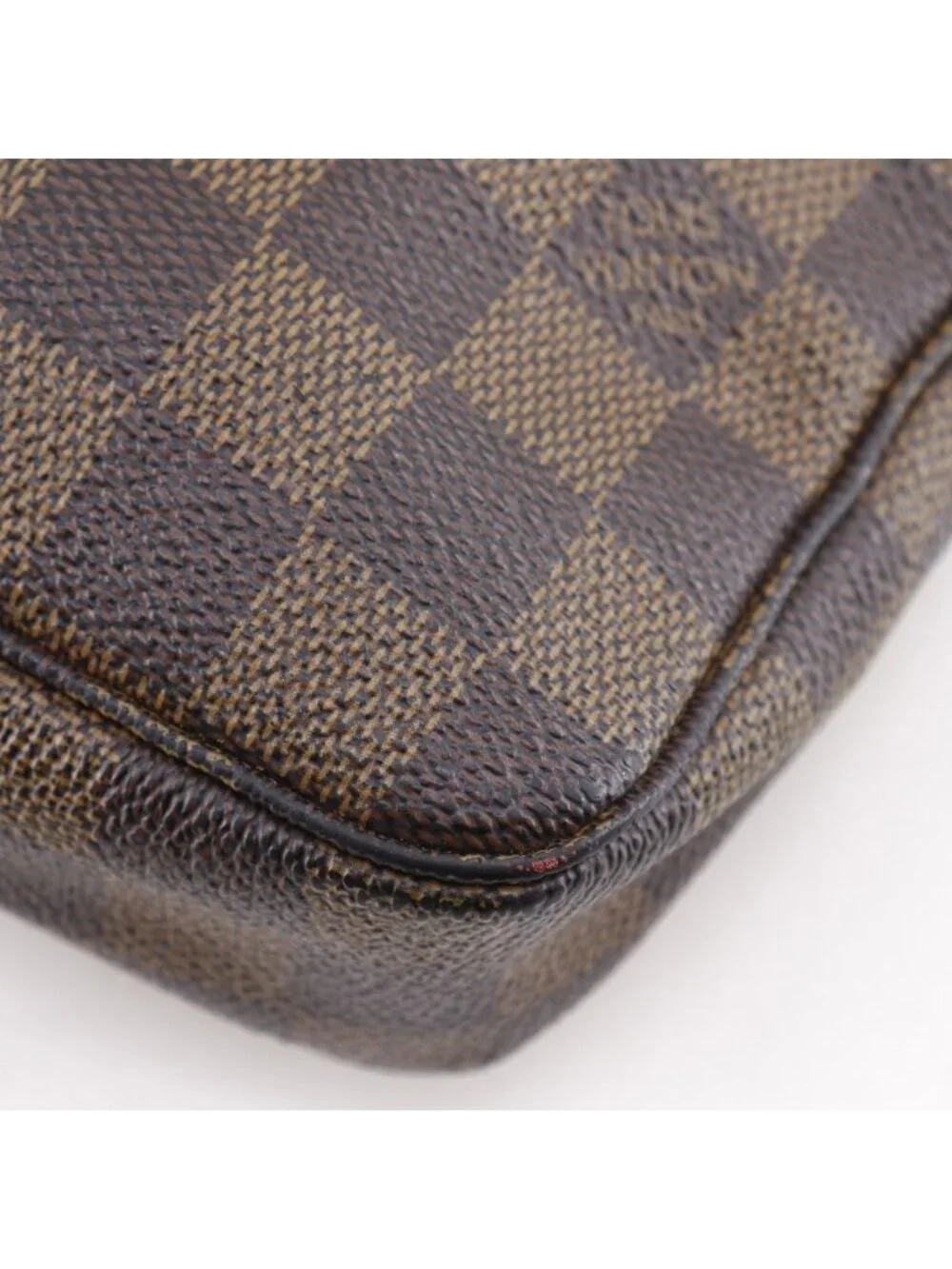 Louis Vuitton Pochette Pouch Damier Canvas Brown